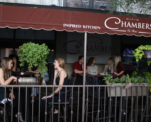 Chambers: Inspired Kitchen & Whiskey Lounge - Downtown Phoenix Patio